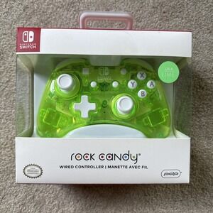PDP Wired Rock Candy Lime Controller For Nintendo Switch NIB